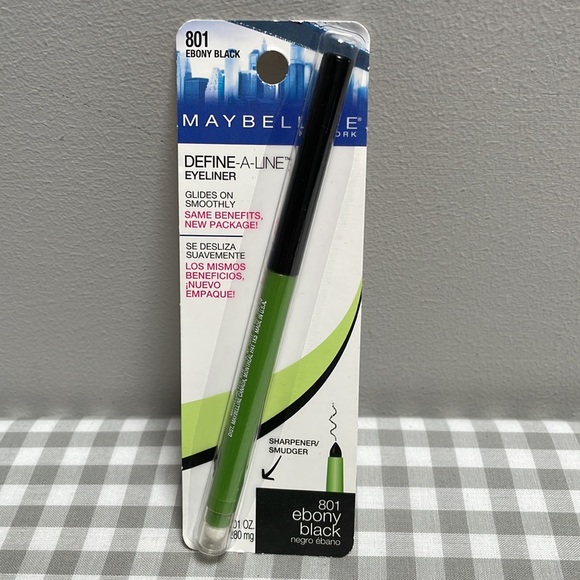 Maybelline Define A Line Eyeliner, Ebony Black - Picture 6 of 8